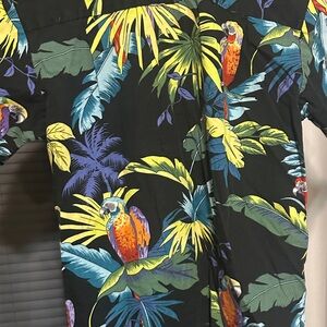 Tropical Parrot Hawaiian kids Shirt - Aloha Shirt Shop